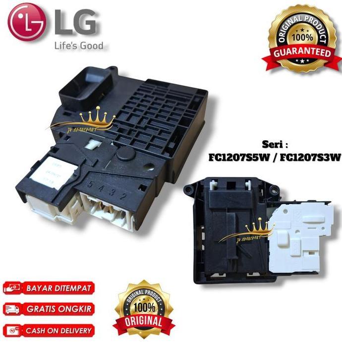 MESIN LG FC1207S5W / FC1207S3W สวิตช์ล็อคประตูเครื่องซักผ้า
