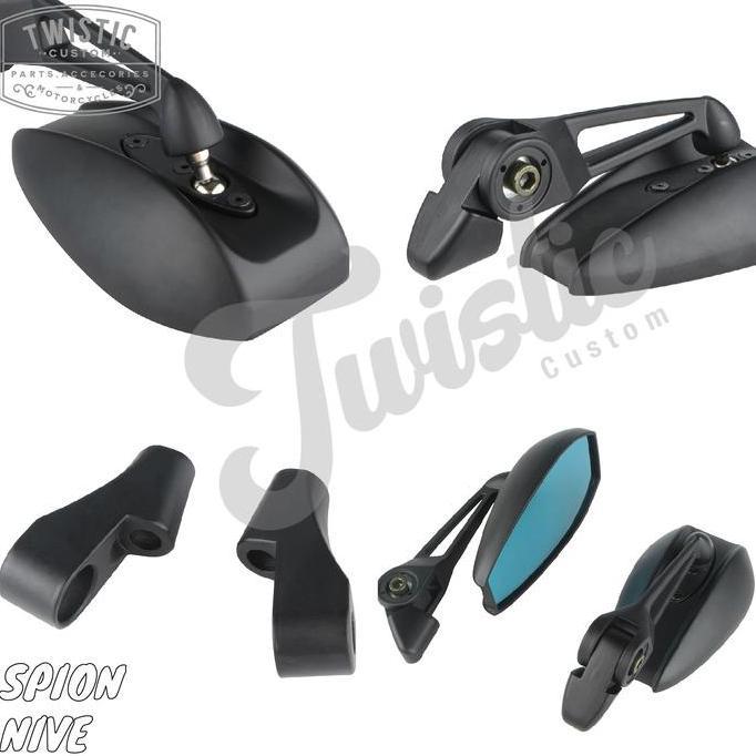 Nive Batman กระจกรถจักรยานยนต์ W175 Xsr 155 Mt 15 Mt 25 Nmax Xmax Pcx Adv Benelli Pe 250 Triumph Kee