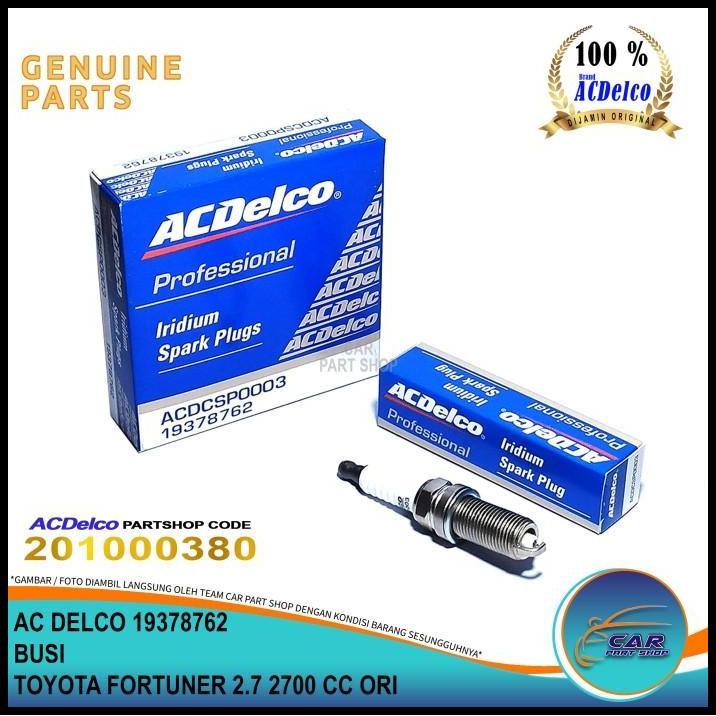 HOT DEAL IRIDIUM SPARK PLUG TOYOTA FORTUNER 2.7 ORIGINAL ACDELCO SK20HR11 !!!!!