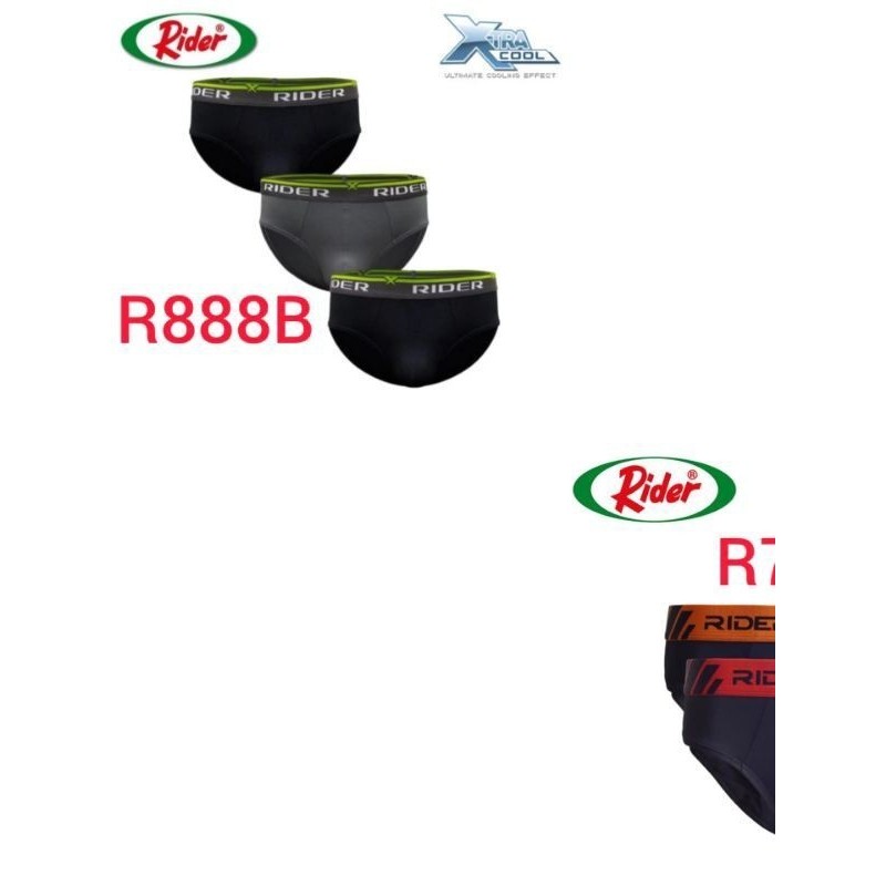 ชุดชั้นในชาย Rider Xtra Cool R791B<contents 2pc> R888B<contents 3pc>(TW)