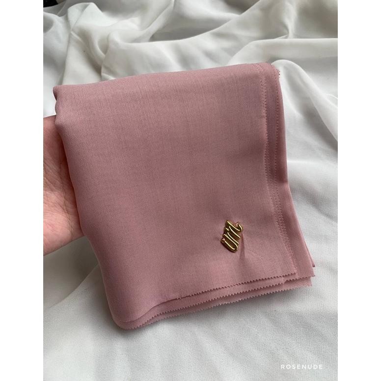 Paris Olive Luxury Umama Square Hijab| ฮิญาบทรงสี่เหลี่ยมธรรมดา| Lasercut Square Hijab He-87