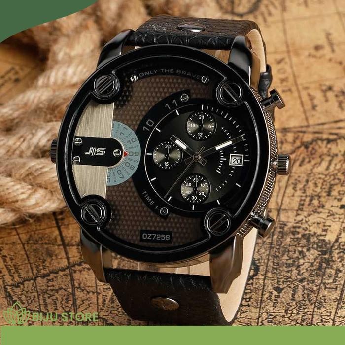 OVERSIZE MENS ANALOG WATCH 52MM ARMY MAN WATCH JIS OZ7258 แบรนด์ที่ดีที่สุด