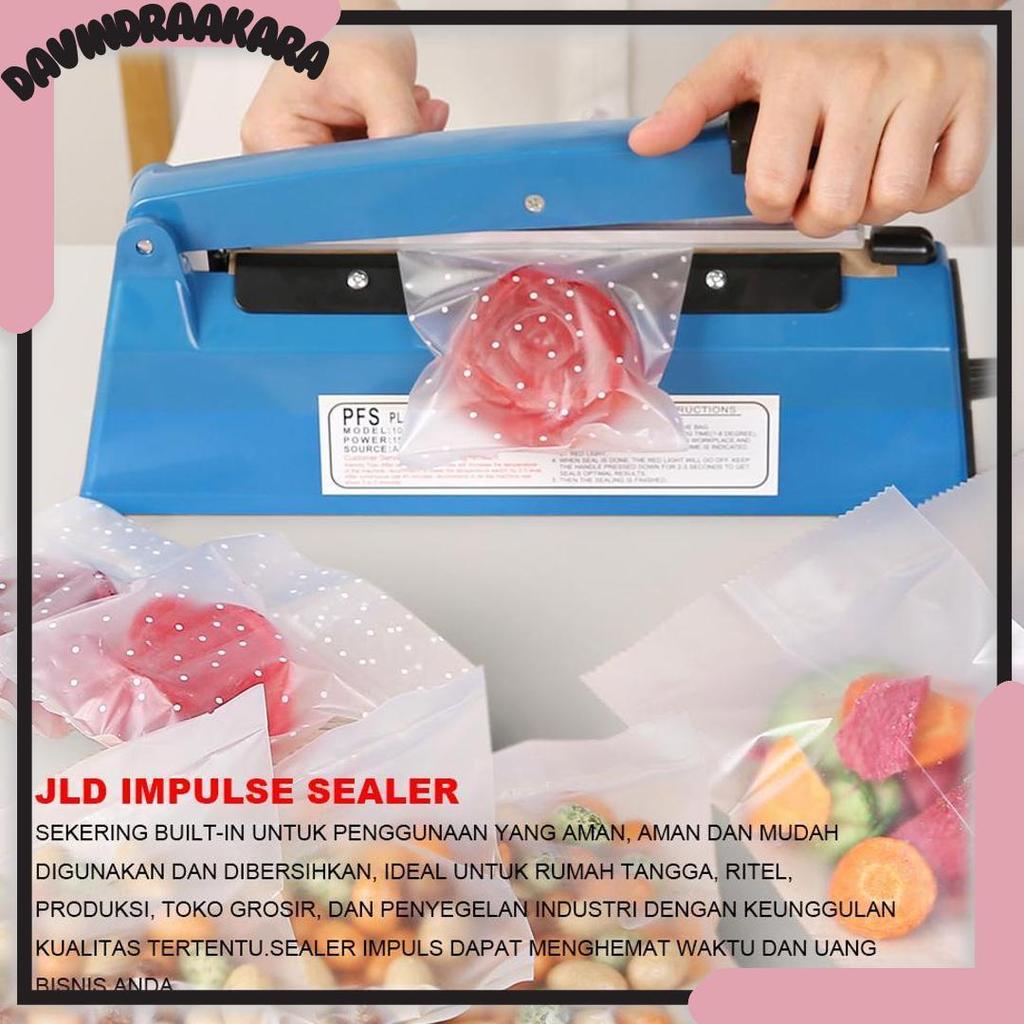 MESIN JLD Impulse sealer พลาสติกกดเครื่องมือ Impulse Sealer พลาสติกกาวกดเครื่องมือ