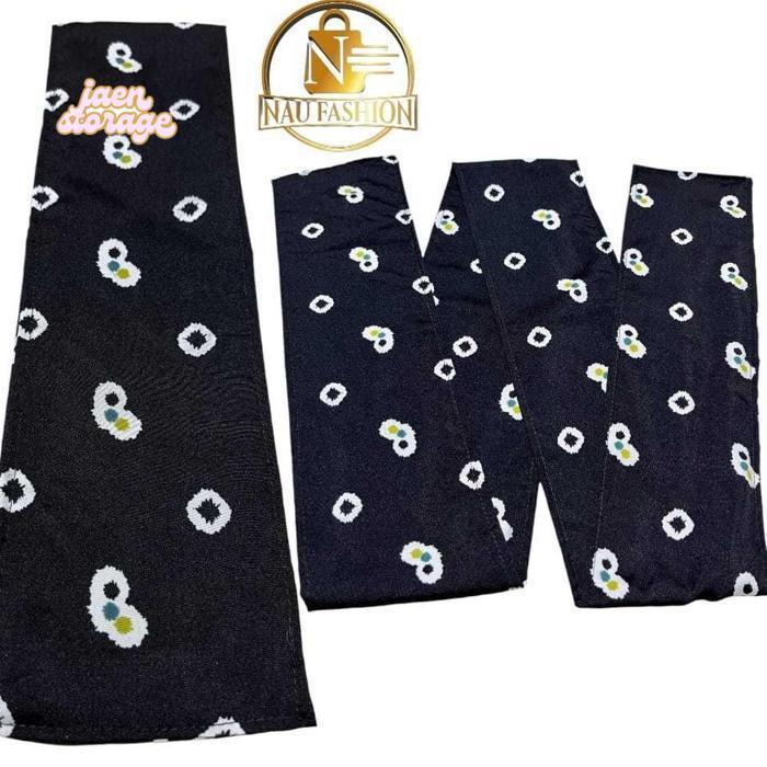 KATUN EVY-510 uj-32 ผ้าคลุมไหล่ Cotton Jumputan / อินโดนีเซีย Kashmiri