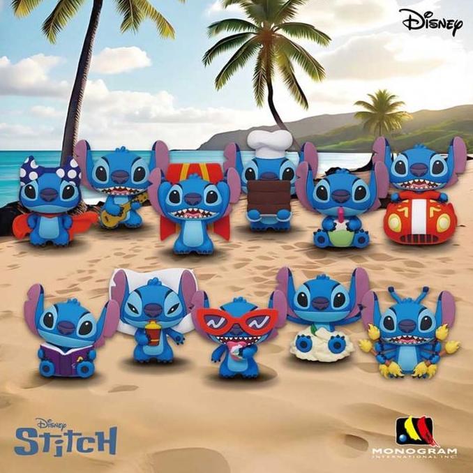 BNS Series Monogram3D Figure Bag Clip Stitch 3D S7