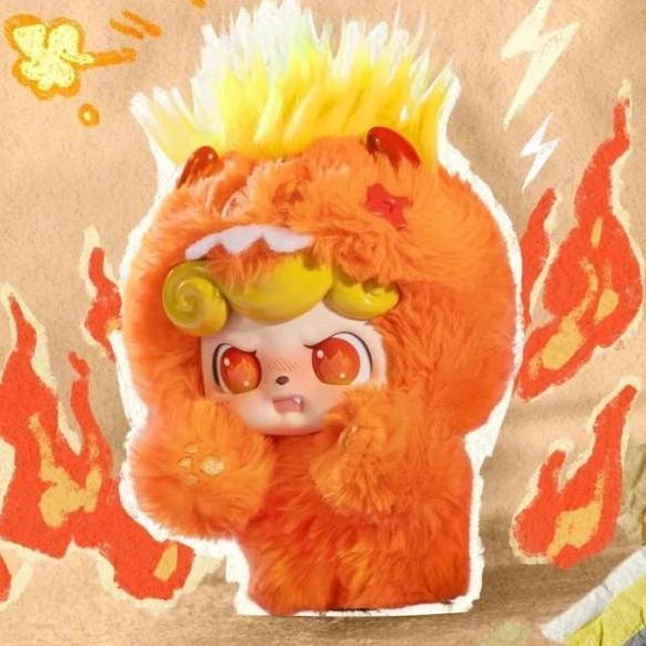 BNS Series Jotoys Q Kid Emotional Hairy Monsters Plush