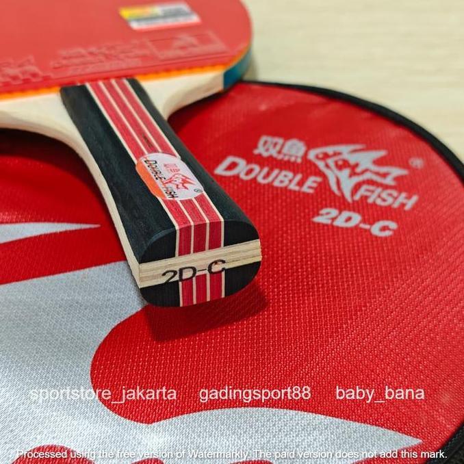 ORIGINAL Double Fish 2DC ไม้ปิงปอง - Double Fish 2D-C ไม้ปิงปอง - Double Fish 2DC