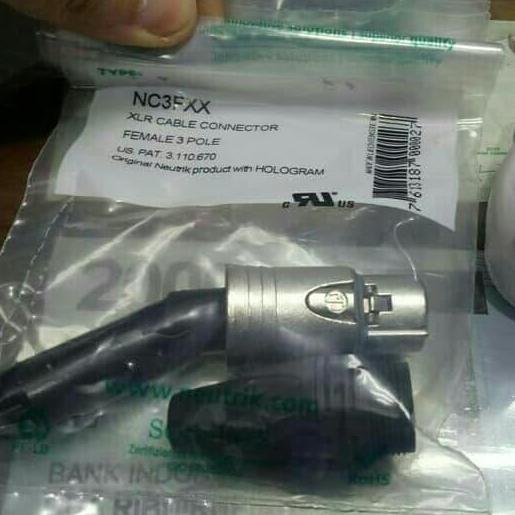 Canon Jack Xlr Neutrix Nc3Fxx แจ็คเดิม