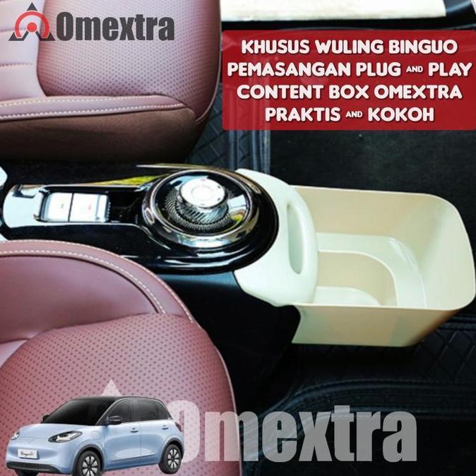 HP Wuling Binguo กล่องเนื้อหา Indomextra คอนโซลกล่อง Wuling Bingo Central Box Binguo กล่องเก็บโทรศัพ