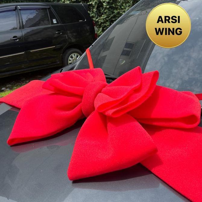 Dqueen Florist - Car Ribbon - Doorprize Ribbon - Gift - Anniversary - Dealer - Wedding -