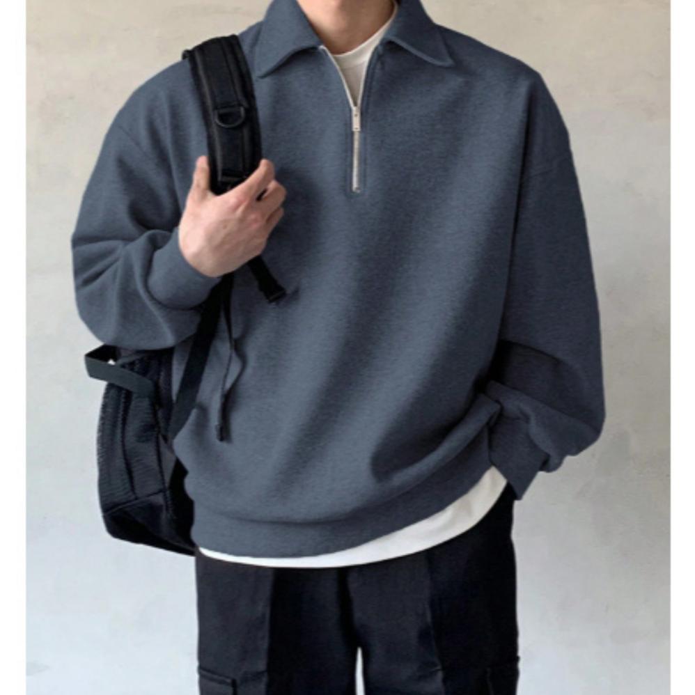 PREMIUM SWETER RUGBY POLOSWETER POLO SWETER ZIPPER RUGBY SWETER POLO SWETER ผู้ชายผู้หญิง RUGBY