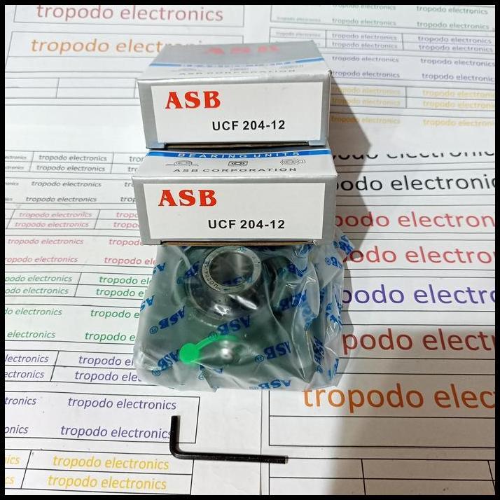 จัดส่งฟรี PILLOW BLOCK BEARING UNIT UCF 204 - ยี่ห้อ 12 ASB !!!!!