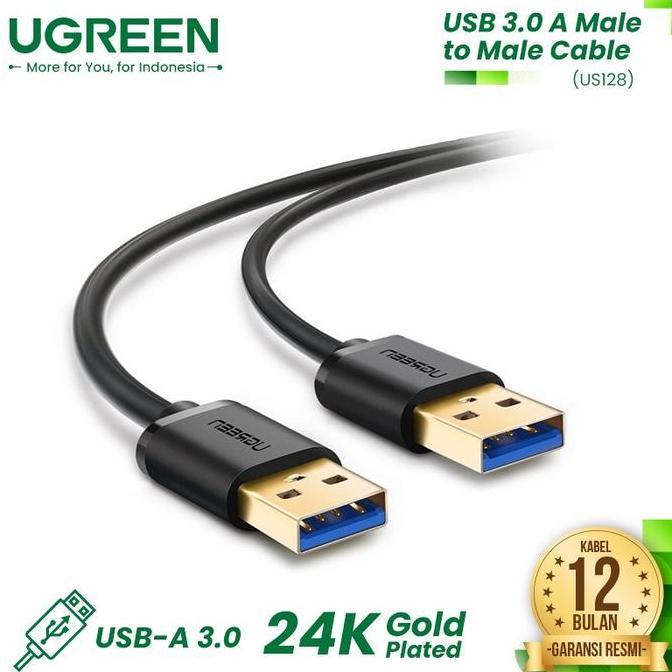 Ugreen Usb Type A 3.0 Male To A Male Extension Cable 1M 2M 50Cm Us128