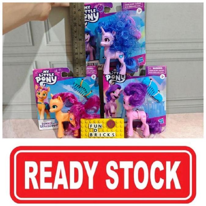 My Little Pony Princess Petals Izzy Moonbow Sunny Starscot Pony Toy