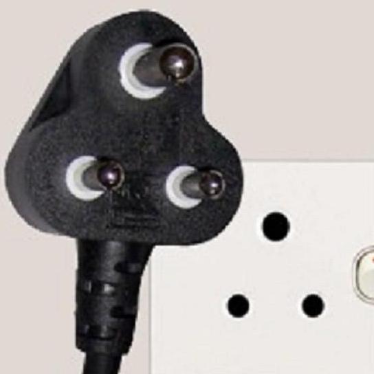 สายไฟ 16A 250V 2.5M BS546 PM IAM H05VV-F-1.5mm 2 C3 C19