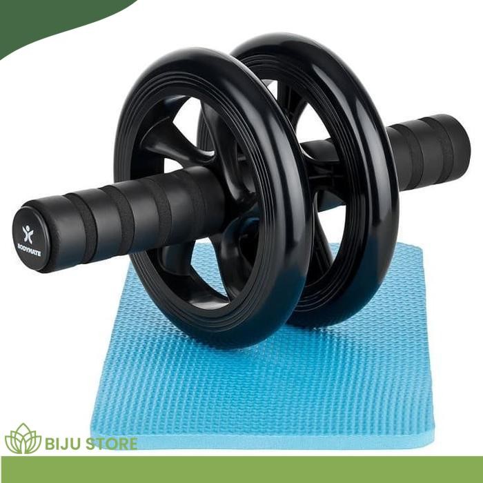 AB ROLLER ABS ROLLER AB WHEEL DOUBLE WHEEL ROLLER GYM FITNESS EQUIPMENT YY ร้อน