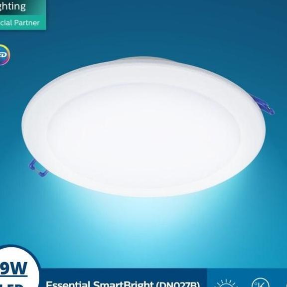 Philips Downlht Led Dn027B Led9Cw D125 Rd สีขาว