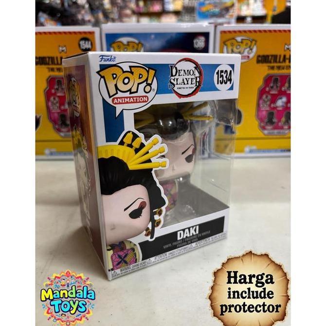 ของเล่น Daki Demon Slayer Funko Pop Animation 1534