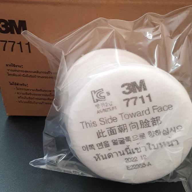 3M Pre-Filter7711 สําหรับ 3M หน้ากากครึ่งหน้าแบบใช้ซ้ําได้ 3200 เครื่องช่วยหายใจระดับพรีเมียม