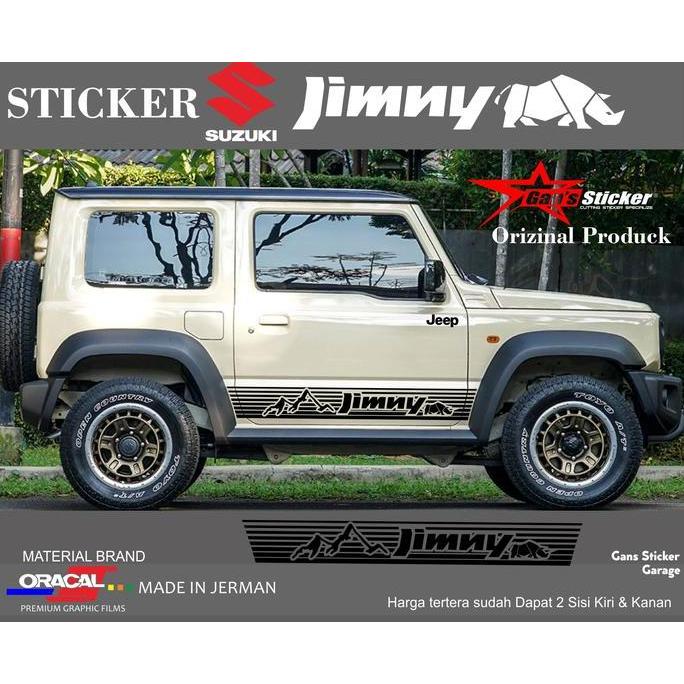 สติ๊กเกอร์ Suzuki Jimny สติ๊กเกอร์ Jeep Premium