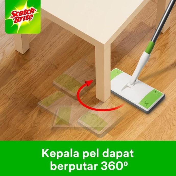 EASY SWEEPER PLUS SET 3M / ไม้ถูพื้น - SCOTCH BRITE ไม้ถูพื้น / ไม้ถูพื้น + สติ๊ก