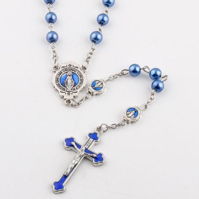 IMMACULATA ROSARY NECKLACE / ROSARY NECKLACE / CATHOLIC WOMENS