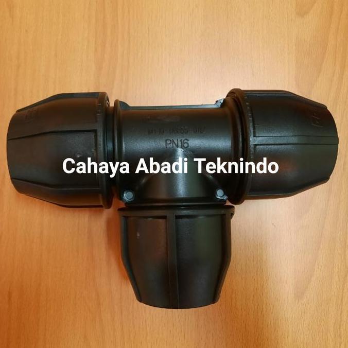 เสื้อยืดท่อ HDPE ขนาด 1" Equal Tee Hdpe 32Mm