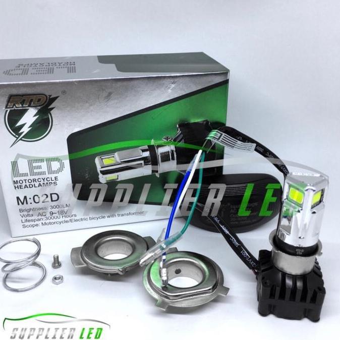 H4 H6 RTD ไฟ LED 3 ด้าน M02D AC DC