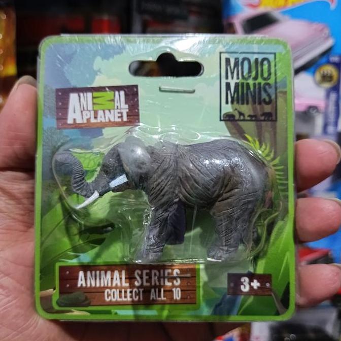 Mojo Minis Animal Planet ตัวเลขช้างสัตว์