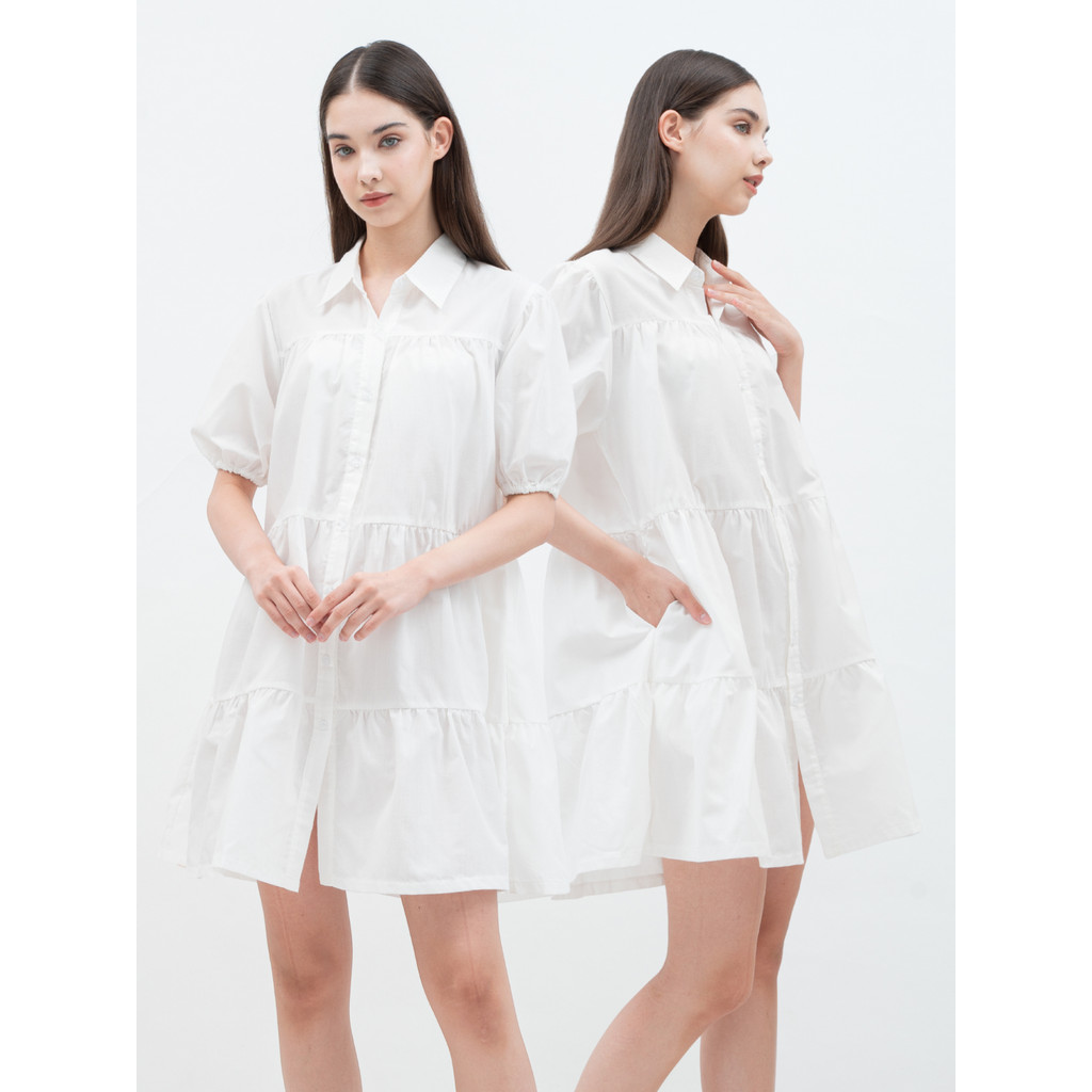 ADA - Cia Dress เสื้อสตรีคอ #4345