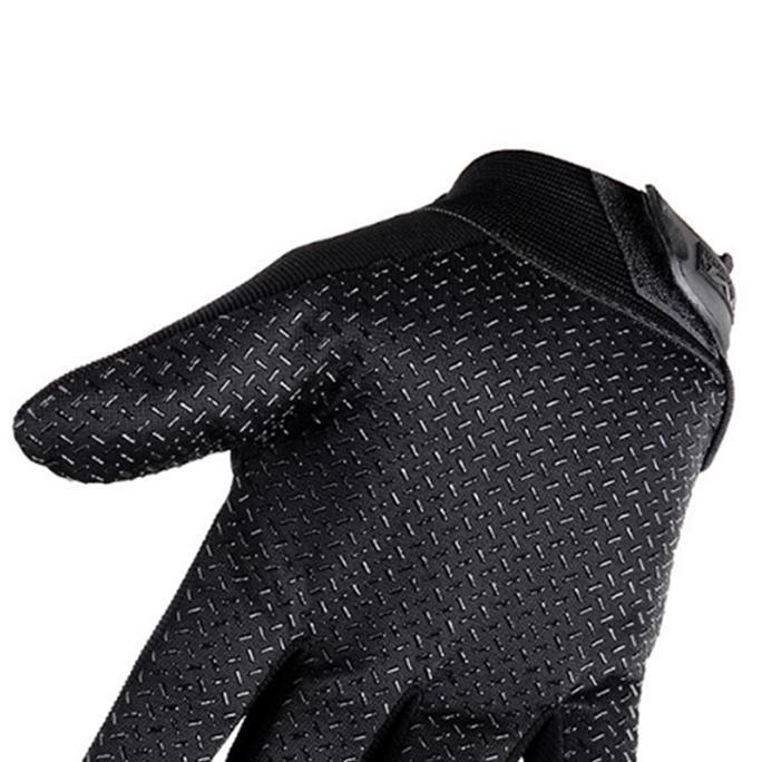 ถุงมือรถจักรยานยนต์ผู้ชาย Yara ถุงมือเต็มนิ้วขี่จักรยาน Biker Sport Flf