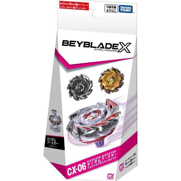 Beyblade X S1 CX-06 Random Booster Fox Brush Toy
