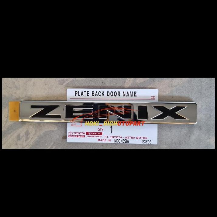 โลโก้ ZENIX INNOVA ZENIX LUGGAGE ดั้งเดิม EMBLEM 75441-VT160 !!!