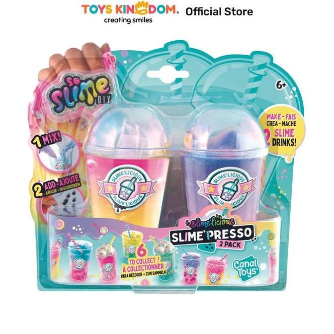 Canal Toys Set 2 ชิ้น So Slime Diy Slimelicious Slimepresso Drink 2 - Mix