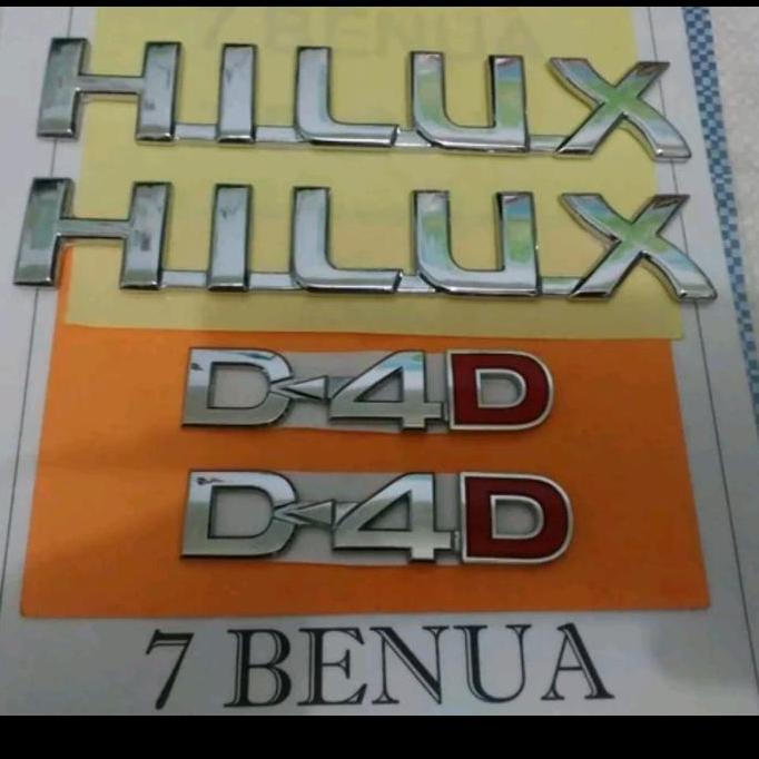 Toyota Hilux Virgo Sr5 Chrome Emblem Restock