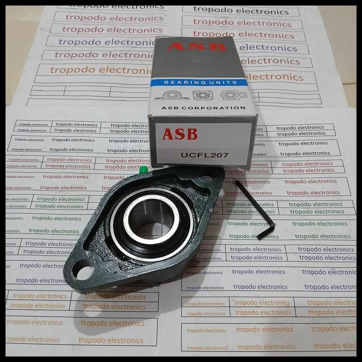 HOT DEAL PILLOW BLOCK BEARING UNIT UCFL 207 ASB BRAND !!!!!!