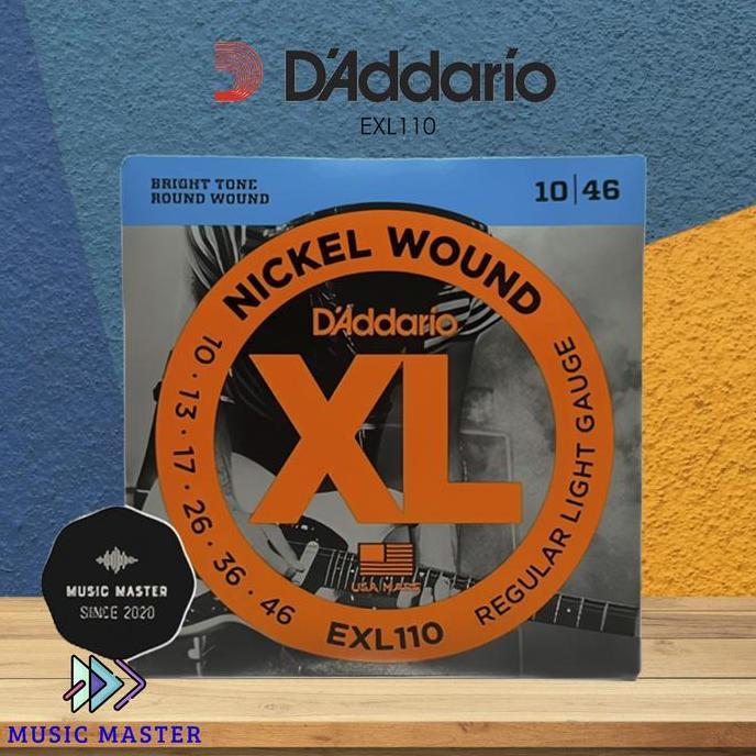 D'ADDARIO สายกีตาร์ไฟฟ้า DAddario EXL110 / EXL 110