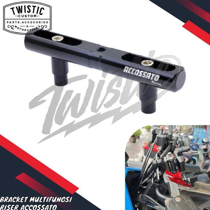 Multifunctional Bracket Riser Accasato Phone Holder Hp Navigation Voltmeter Dash Cam Dashcam กล้อง G