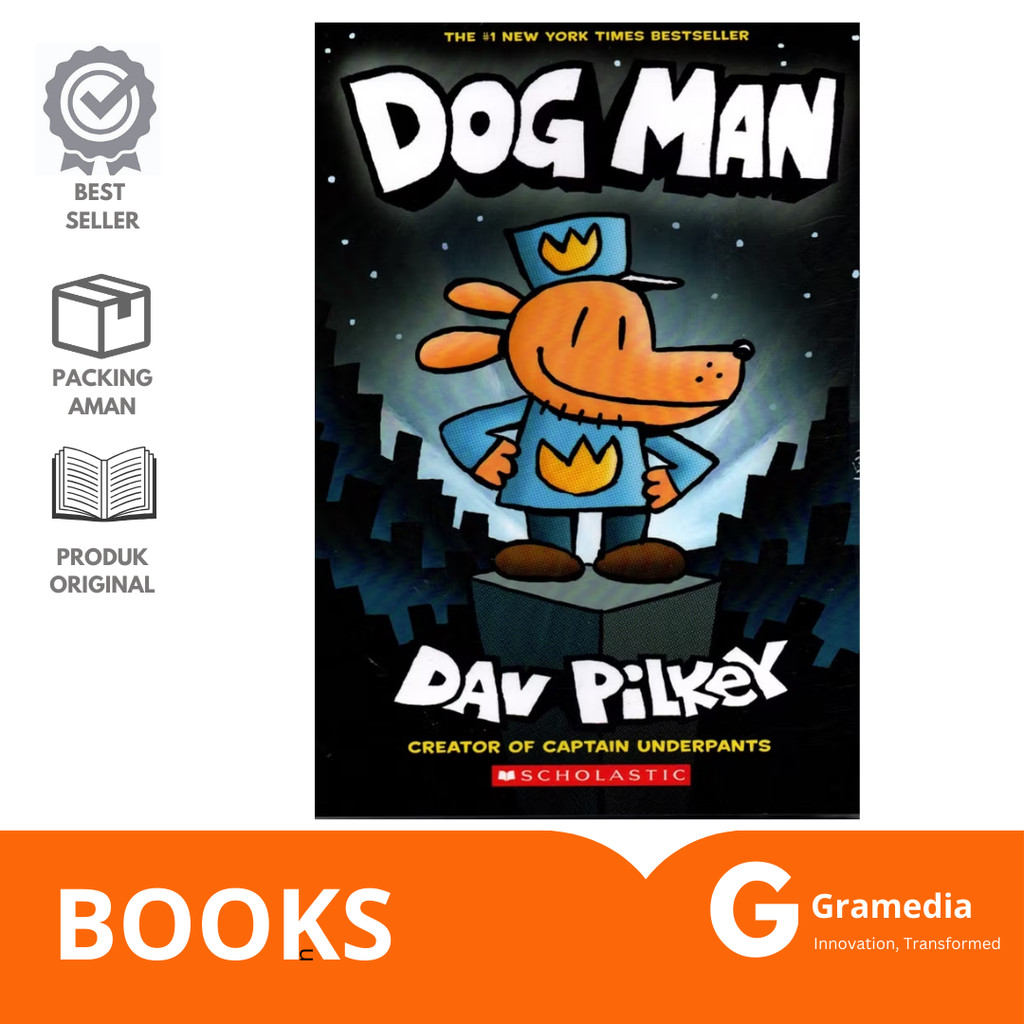 Gramedia Lampung-Dog Man 01: Dog Man