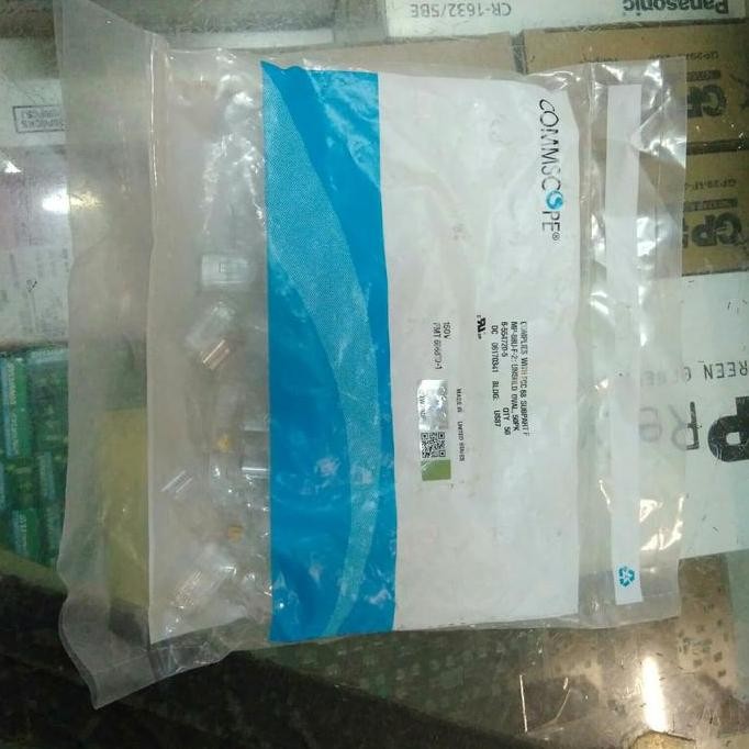 จัดส่งฟรี - ขั้วต่อ RJ-45 AMP ดั้งเดิม RJ45 Cat5 Cat-5 cat5e cat-5e