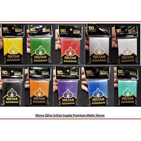Sulltan Supply Djinn Series Matte Sleeve 63.5 x 88 เนื้อหา 50