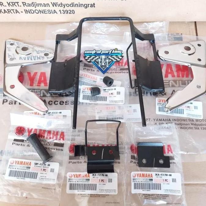 ขายึดไฟหน้ายาง Stay Rx King 2002-2006, Scorpio ของแท้ Yamaha Ygp 5Bp-F3121-00, 5Bp-F3131-00, 5Bp-F31