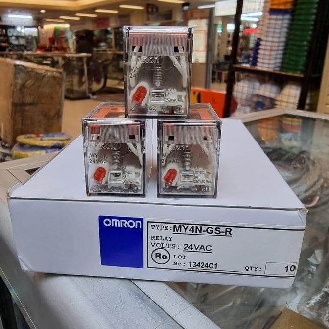 Omron My4N-Gs-R 24Vac Relay คุณภาพดีที่สุดดั้งเดิม