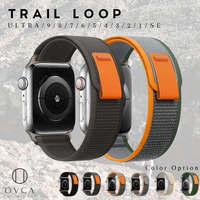 สายนาฬิกาอัจฉริยะ Ultra 9 8 7 6 5 4 Se Trail Loop Band สายนาฬิกา Ovca Sporty Accesses Smartwatch
