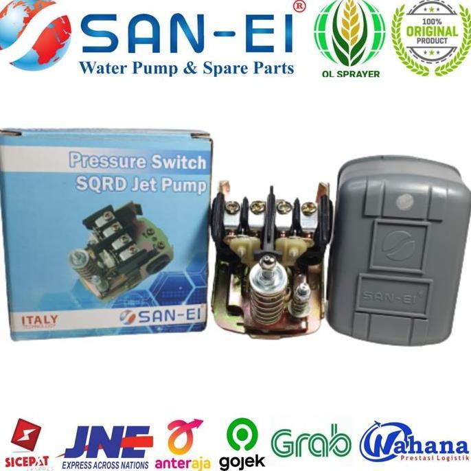 ปั๊มน้ํา Sqrd Sanei อัตโนมัติ | สวิตช์แรงดัน Sqrd Jet Pump Sanei ราคาพิเศษ!