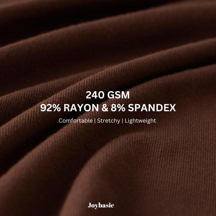 Cntikk- Joybasic All Day Fit Crew Neck Fit Fit T-Shirt Slim