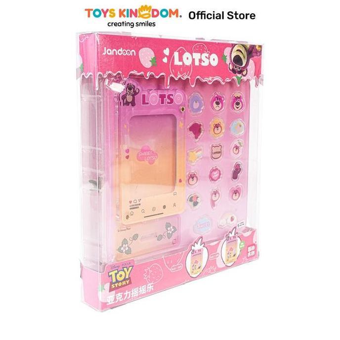 GANTUNGAN JADOON LOTSO ACRYLIC KEYCHAIN & STAND SET - สีชมพู