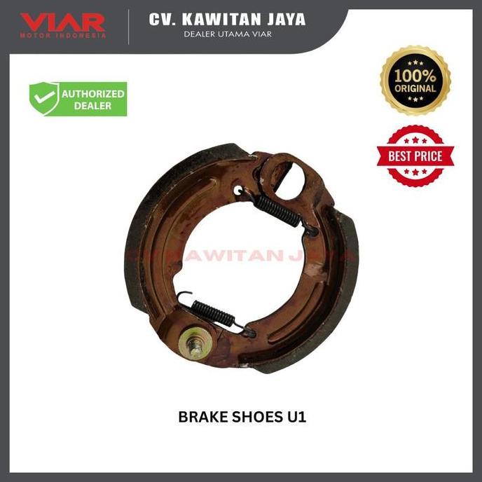 VIAR U1 ELECTRIC BIKE REAR BRAKE PADS | รองเท้าเบรก VIAR E-BIKE U1