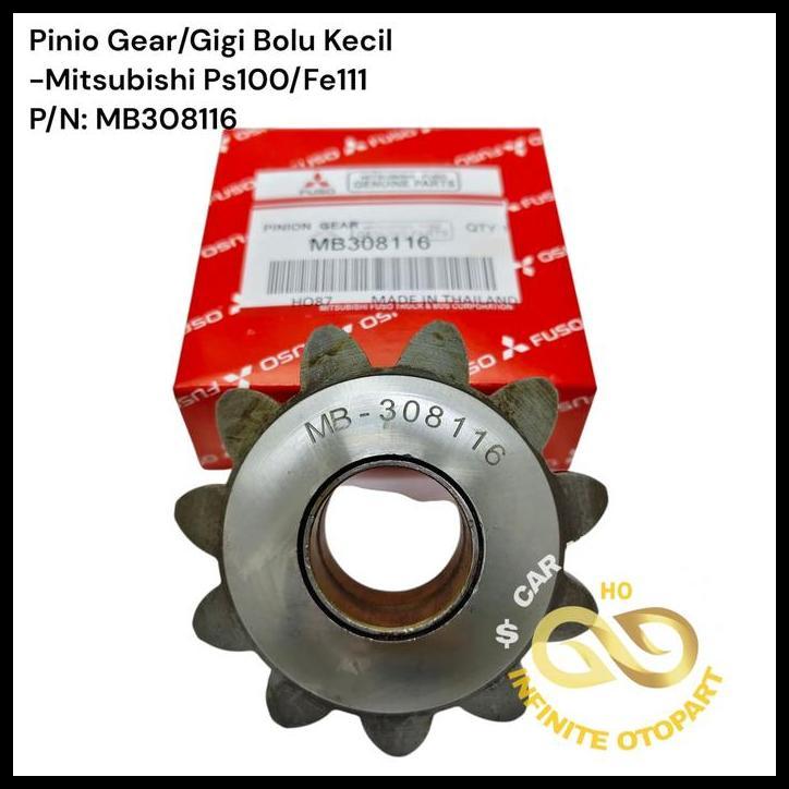 PINION GEAR เกียร์โบลูเล็ก MITSUBISHI PS100 FE111 MB308116 !