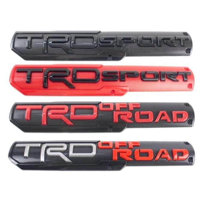 โลโก้สัญลักษณ์ Trd Sport Trd Off Road ดั้งเดิมสําหรับ Toyota Fortuner Hilux Innova